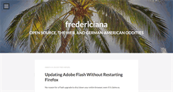 Desktop Screenshot of fredericiana.com